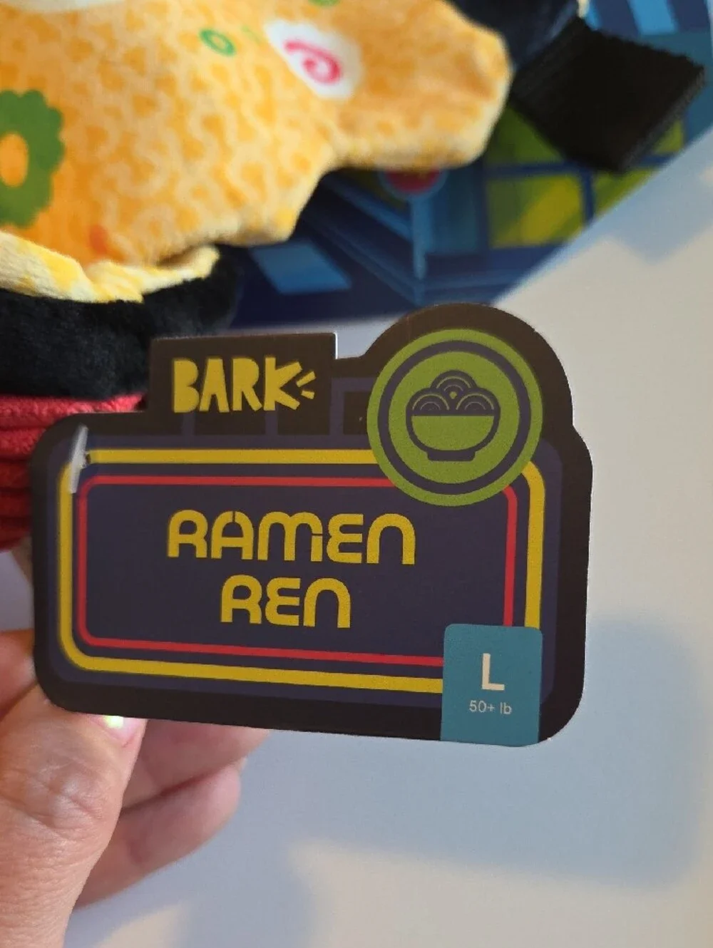 Bark soft plush